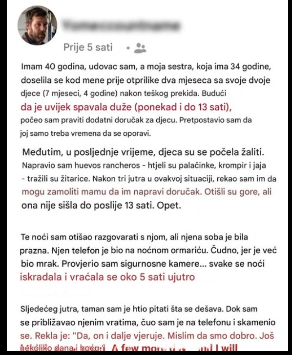 Primio sam sestru i njenu decu u svoj dom — a onda sam čuo razgovor koji je promenio sve