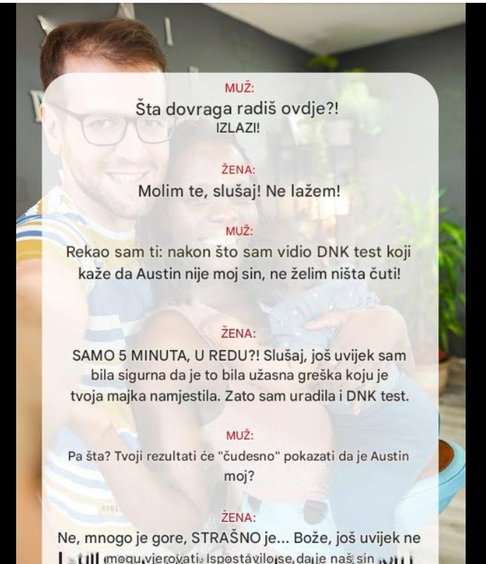 “DNK test koji nam je promijenio život: Priča o ljubavi, istini i porodici”