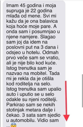 “Moja supruga ima 23 godine, a 45”