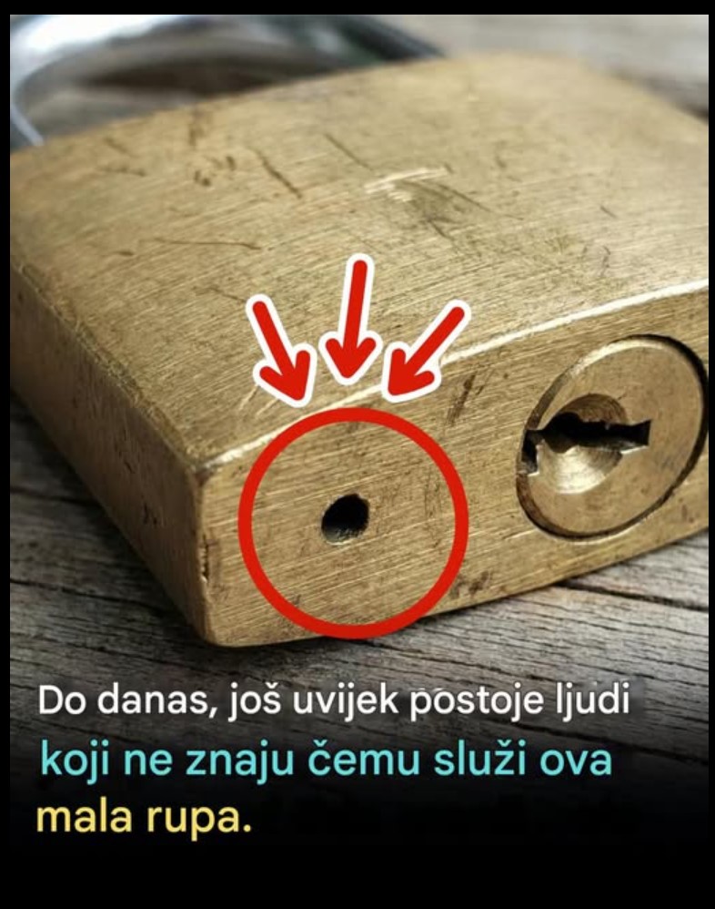 Zašto katanci imaju malu rupicu na dnu i čemu zapravo služi