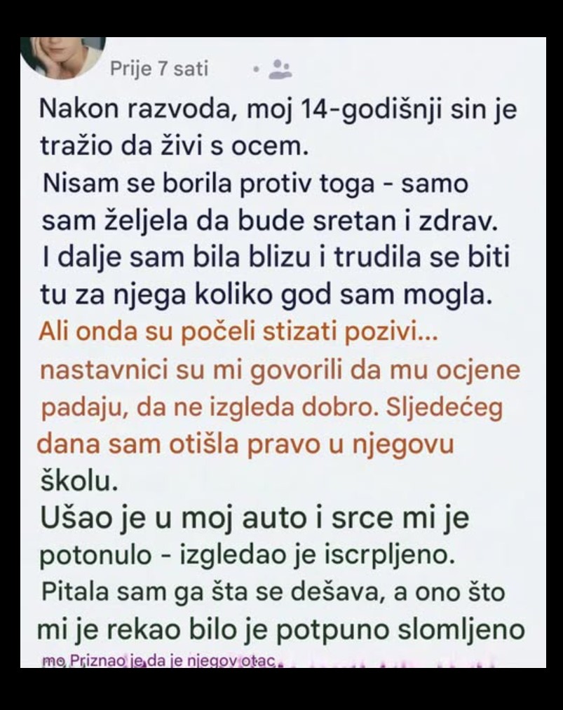 Kako sam pomogla sinu pronaći ponovo sigurnost i sreću