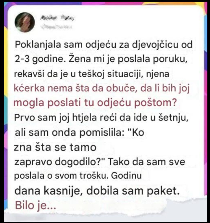 Kako jedno malo delo može ostaviti veliki trag: priča o dobroti koja se vraća