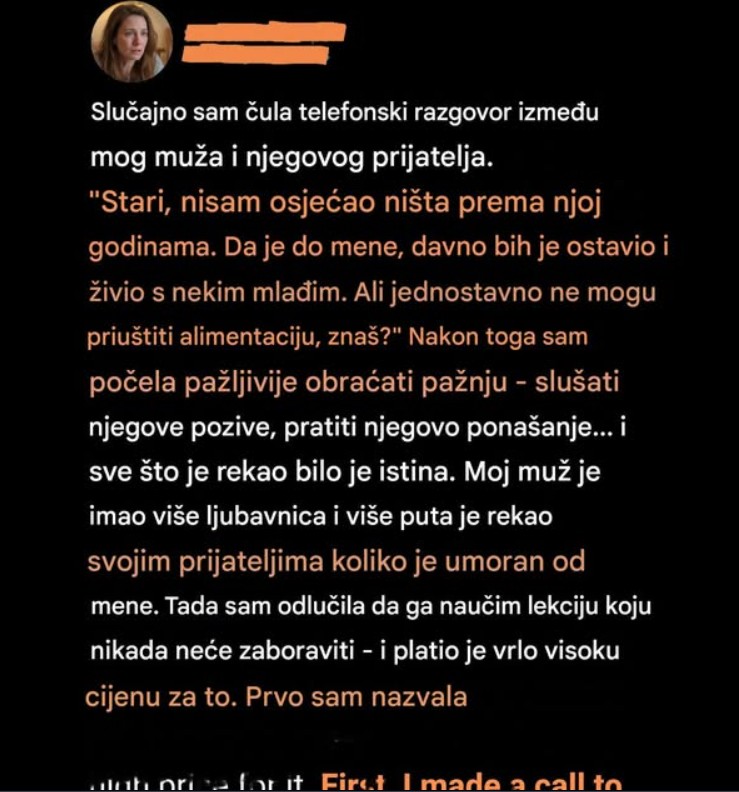 „Mislila sam da imam brak – dok nisam čula jedan telefonski poziv“