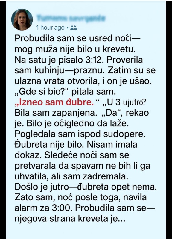 Noć kada je istina izašla iz tame: Priča o hrabrosti, granicama i novom početku