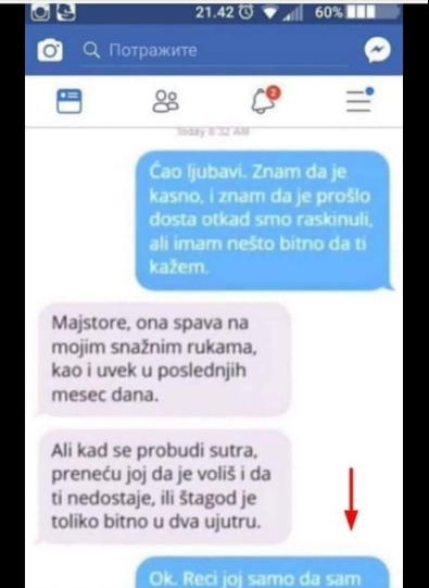 MOJOJ ŽENI SE SINOĆ JAVIO NJEN BIVŠI MOMAK: Druga Njegova Poruka Me Totalno Uništila, MISLITE DA JE OVO ZAISTA MOGUĆE?