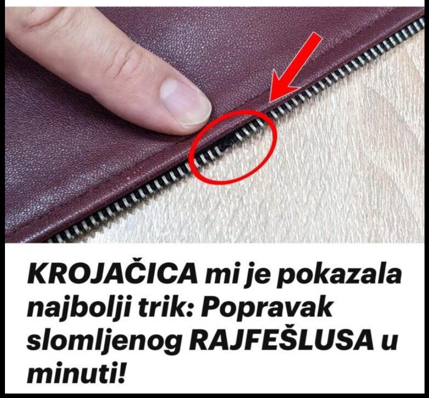 Jednostavni načini za popravak rajsferšlusa kod kuće: Savjeti krojačica koji štede vrijeme i novac