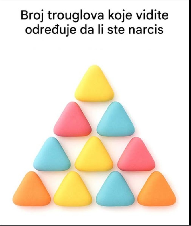 „Koliko trouglova vidiš? Popularna vizuelna varka koja otkriva kako tvoj um obrađuje svet“
