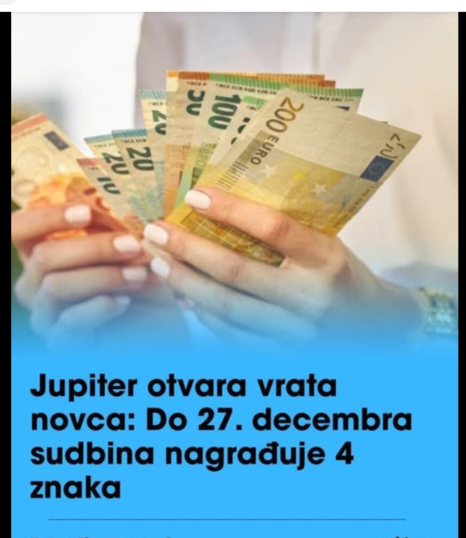 Jupiter donosi finansijske prilike do kraja decembra: Ova četiri znaka imaju najviše razloga za optimizam
