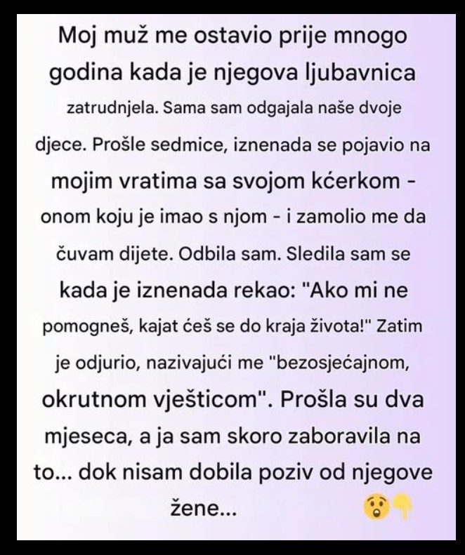 Neočekivan poziv iz prošlosti: Kako sam sačuvala granice i pronašla mir