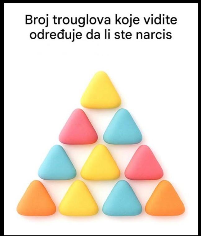 „Koliko trouglova vidiš? Popularna vizuelna varka koja otkriva kako tvoj um obrađuje svet“
