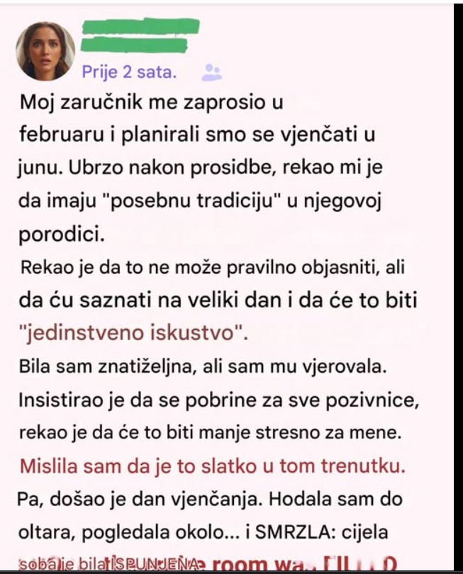 Venčanje koje je otkrilo istinu pre nego što je bilo prekasno