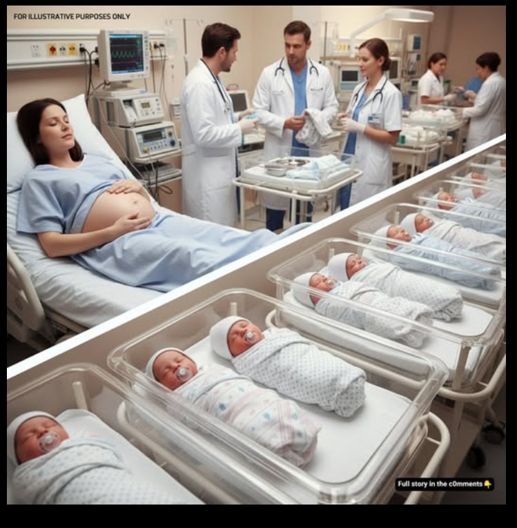 Čudesna trudnoća: Emili Karter očekivala deset beba — ali jedna tajna promenila je sve