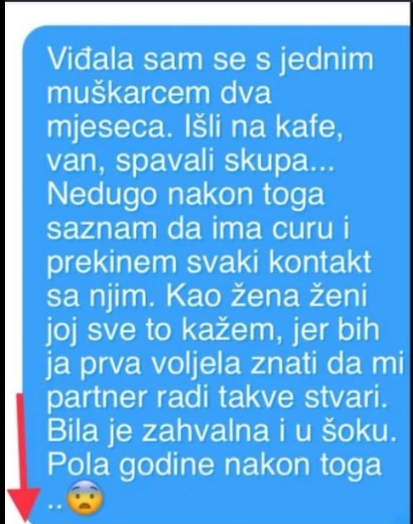 “Viđala sam se sa jednim likom”