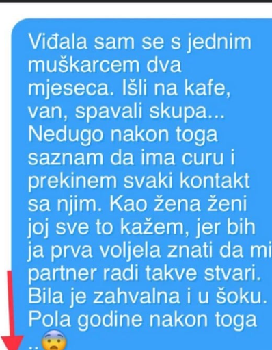 “Viđala sam se sa jednim likom”