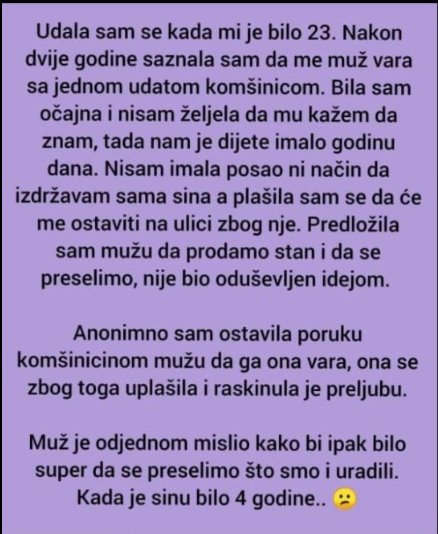 “Napisala bih jednu svoju tajnu”
