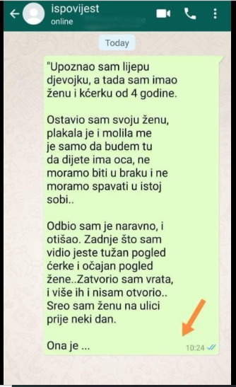 “Upoznao sam lijepu djevojku”