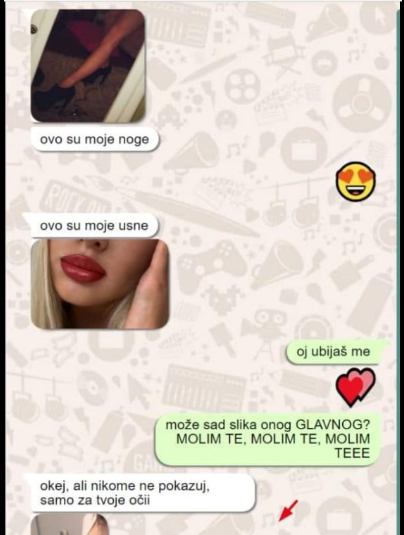 DJEVOJKA SA KOJOM SE DOPISUJEM VEĆ NEKO VRIJEME MI POČELA SLATI SVOJE SLIKE: Sve je bilo dobro dok mi nije poslala ZADNJU SLIKU, došlo mi muka, više joj SE NIKADA NISAM JAVIO