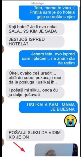 KĆERKA MI JE JAVILA DA ME MOJA ŽENA VARA, ZAMOLIO SAM JE DA JE USLIKA U HOTELU: Kad mi je poslala sliku SKORO SAM SE SRUŠIO, oblio me hladan znoj