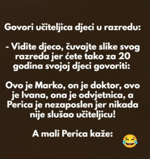 VIC DANA: Učiteljica i Perica