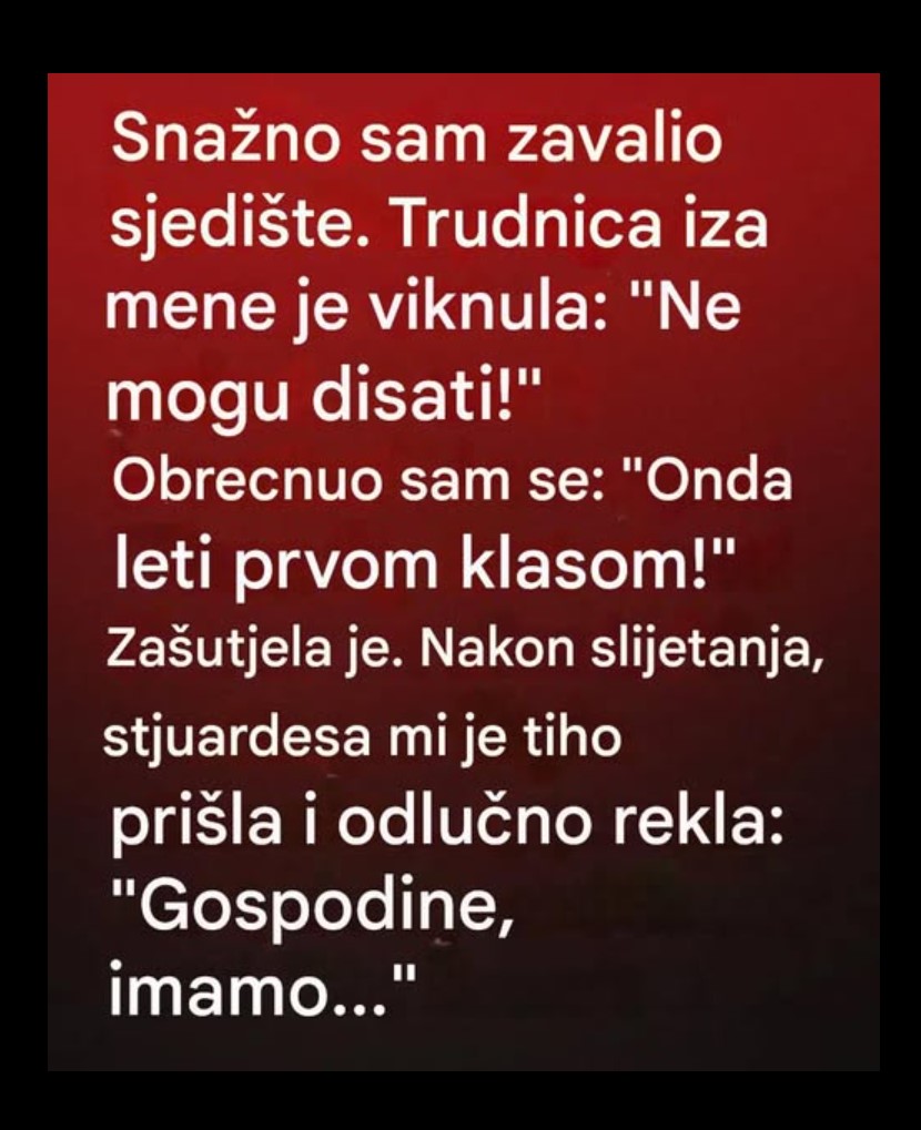 Jedan mali potez u avionu koji me je naučio empatiji