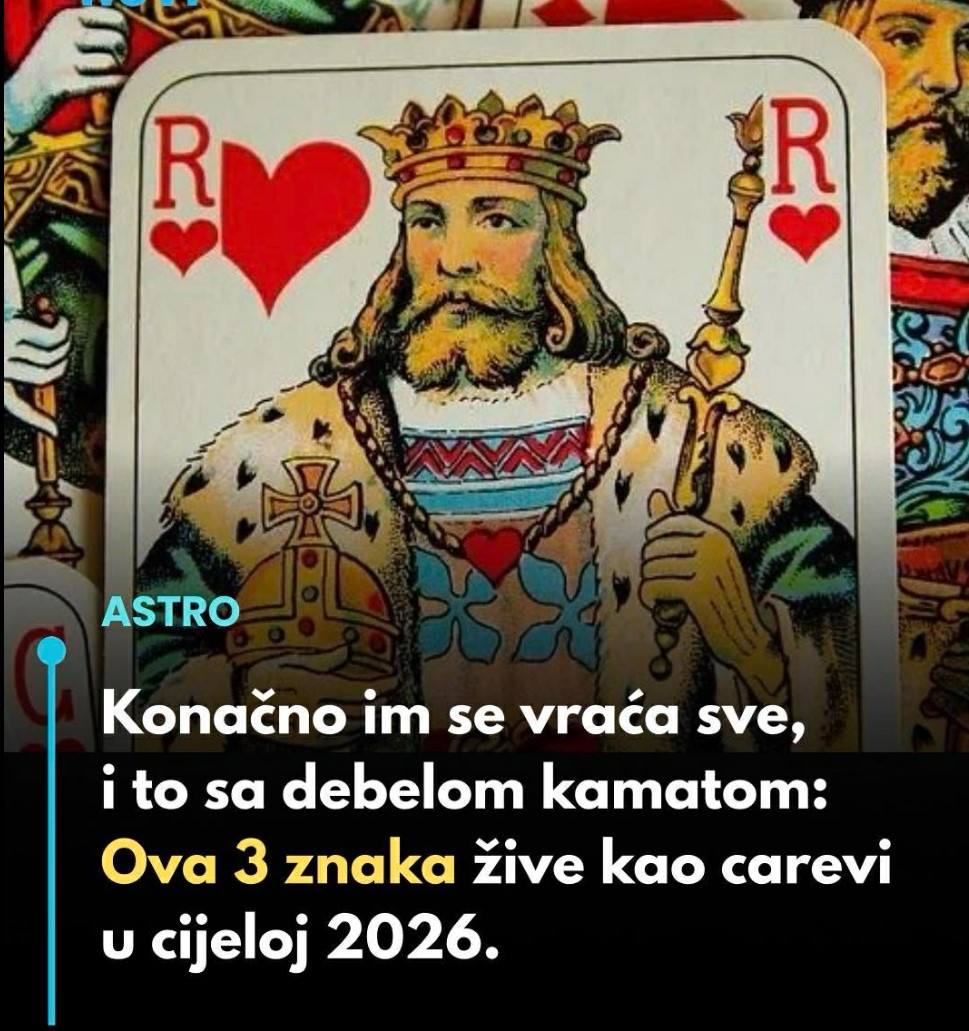 Bog im vraća sve – i to s debelom kamatom: Ova tri horoskopska znaka žive kao carevi tokom 2026. godine