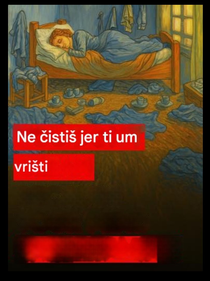 Zašto vam je teško očistiti stan? Psihološki pogled na nered i unutrašnje stanje