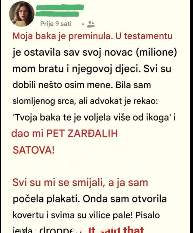 Neprocenjivo nasleđe moje bake: Kako je istina promenila sve što je porodica mislila da zna