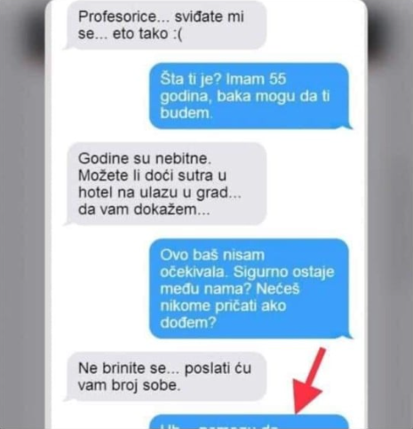 SVIĐA MI SE PROFESORICA (55), POSLAO SAM JOJ PORUKU, ALI NJEN ODGOVOR me ostavio u čudu: Ovo ni u najluđim snovima nisam očekivao, BRUKA!