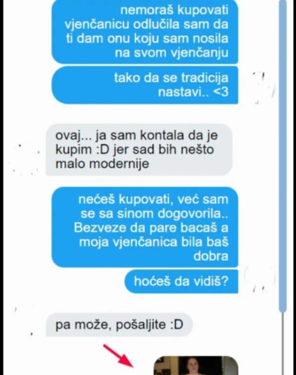 BUDUĆA SVEKRVA MI JE POSLALA SLIKU VJENČANICE KOJU ŽELI DA NOSIM NA SVOM VJENČANJU: Od muke sam počela plakati, DA LI BISTE VI OVAJ UŽAS NOSILE?