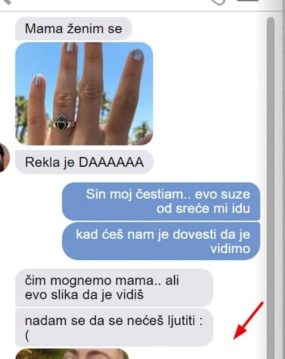 SIN MI JE POSLAO PORUKU DA SE ŽENI: Počela sam plakati od sreće, a KAD MI JE POSLAO NJENU SLIKU ŠOKIRALA SAM SE – NEMA ŠANSE DA DOZVOLIM DA SE OŽENI