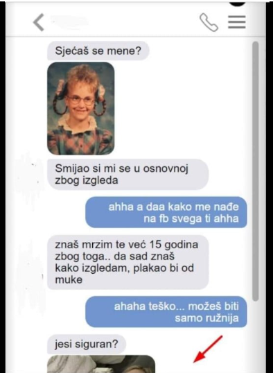 RUŽNA DJEVOJKA IZ OSNOVNE ŠKOLE MI SE JAVILA, SAD JE BOMBETINA: Oči su mi iskočile kad je poslala SLIKU IZ KREVETA, AUH! (FOTO)