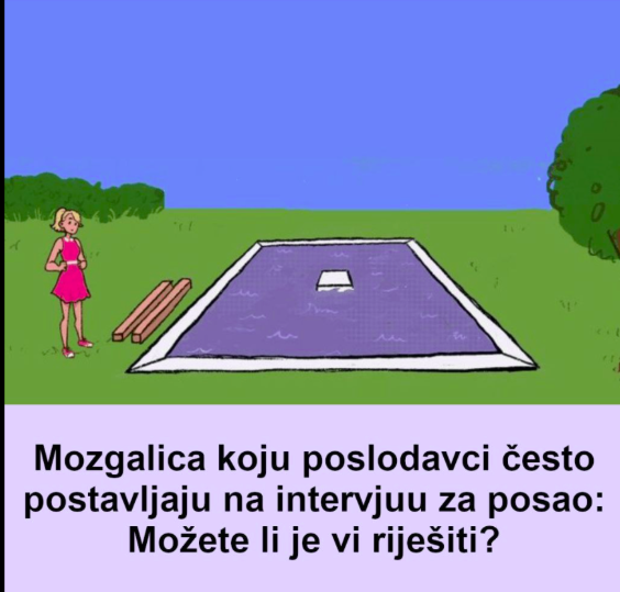 Mozgalica: Kako će Sanja doći do betonske pozide?