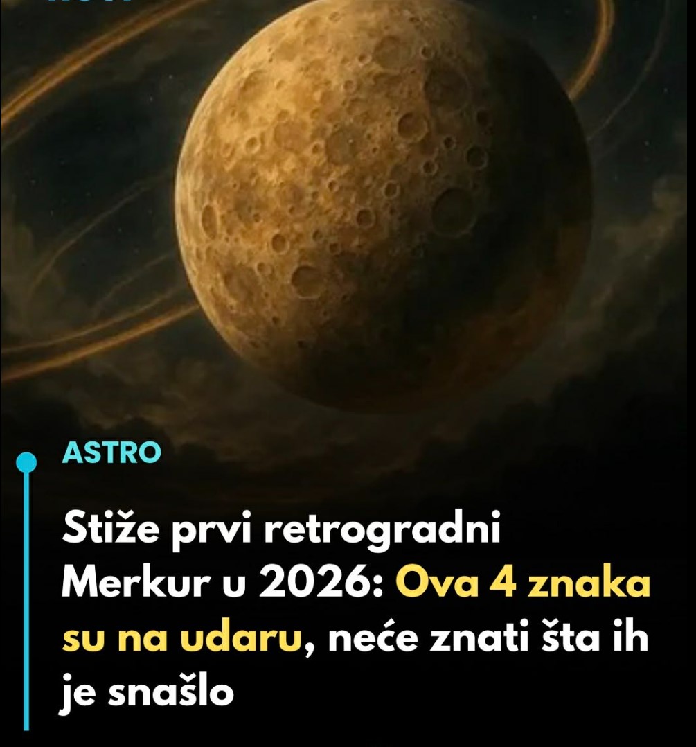 Prvi retrogradni Merkur u 2026. godini i kako će utjecati na četiri horoskopska znaka