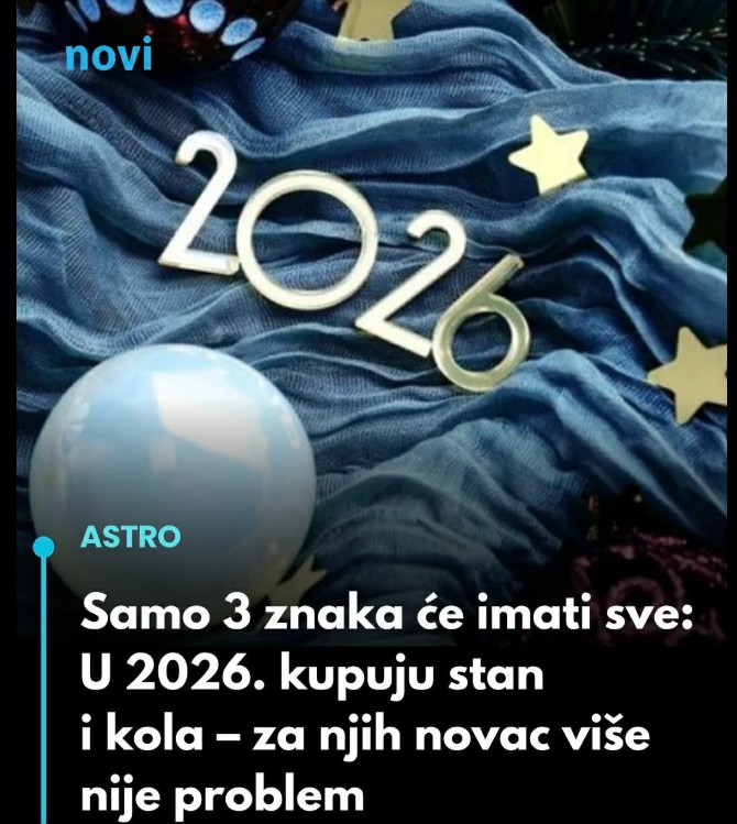 Samo 3 znaka će imati sve: U 2026. kupuju stan i kola – za njih novac više nije problem