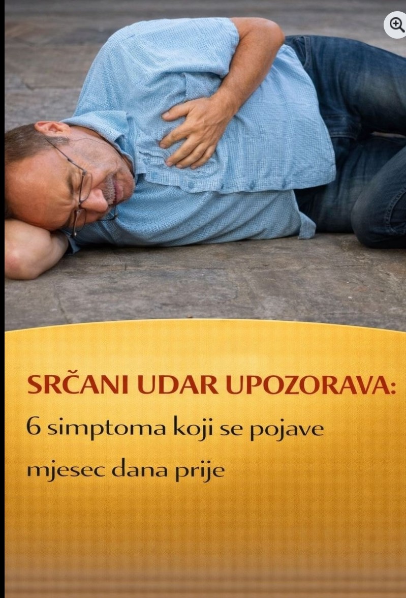 Znakovi koje tijelo može slati prije srčanog udara i zašto ih ne treba ignorisati