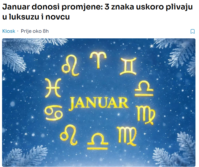 Januar donosi promjene: 3 znaka uskoro plivaju u luksuzu i novcu