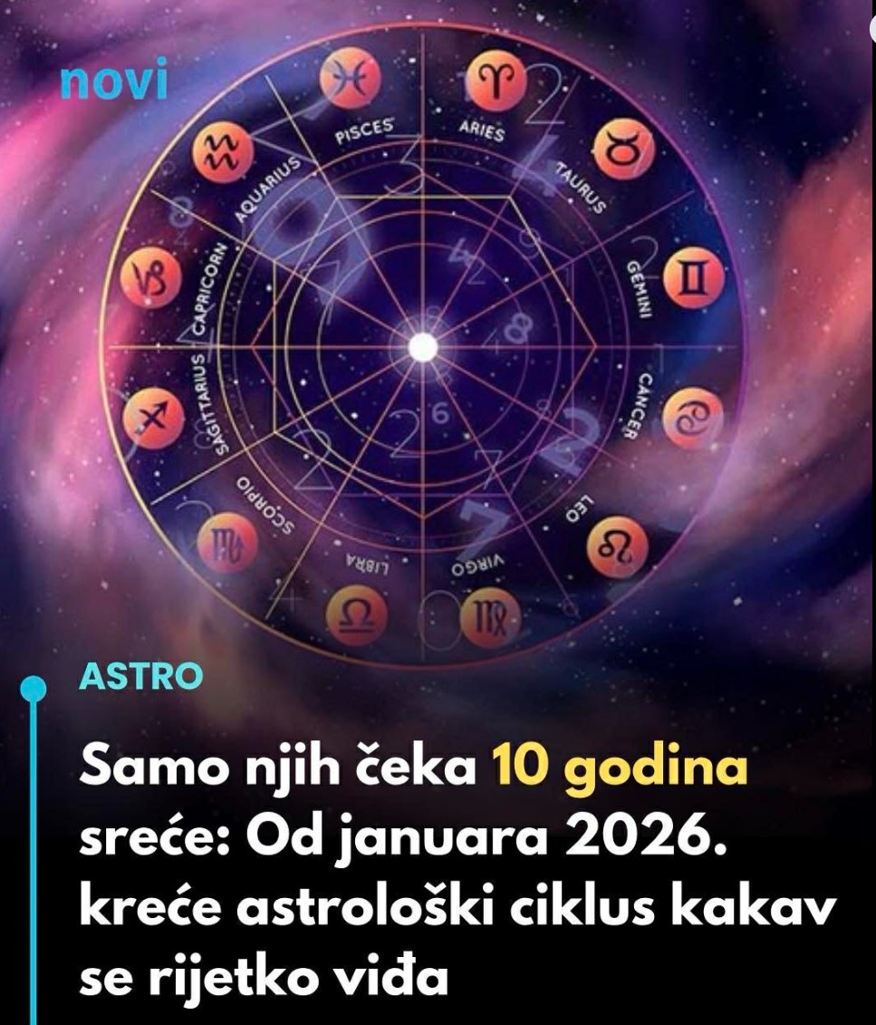 Decenija sreće za Vodolije: siječanj 2026. donosi rijetki astrološki ciklus prosperiteta i ljubavi