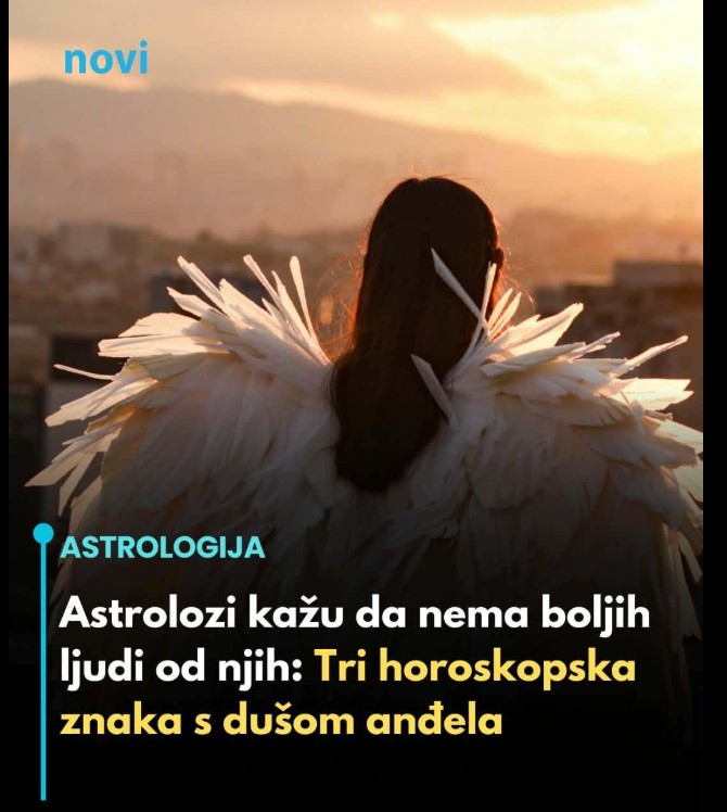 Tri horoskopska znaka poznata po dobroti i empatiji: Ko ima dušu anđela prema astrologiji