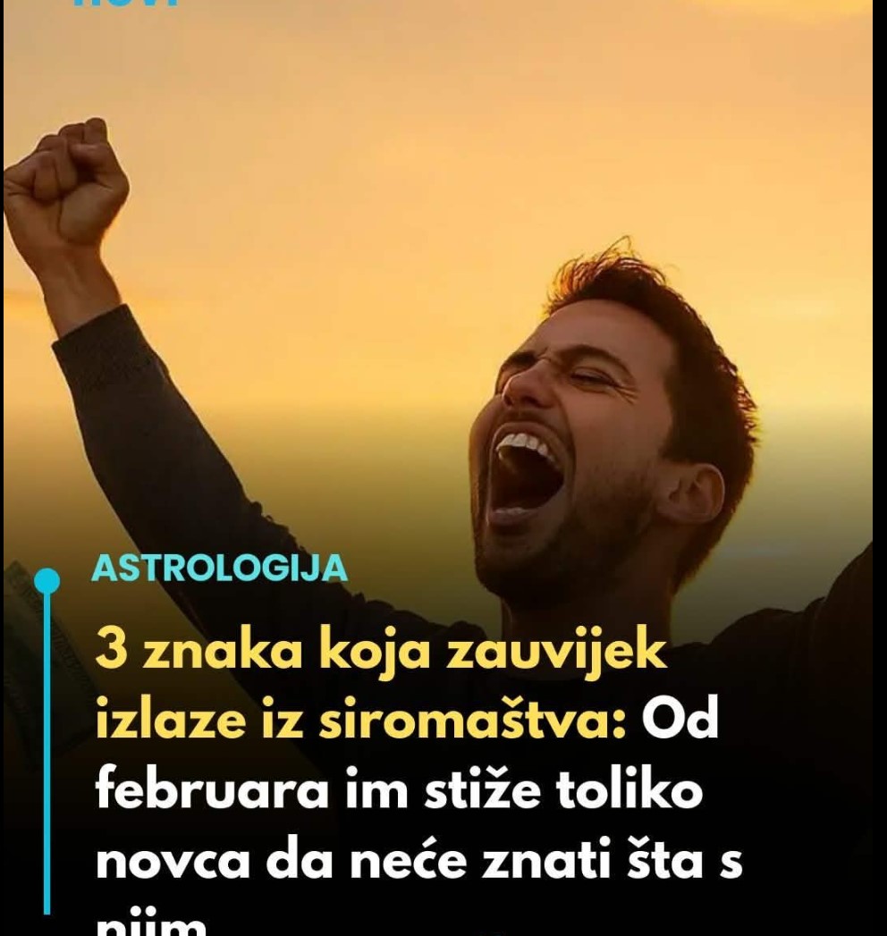 Tri horoskopska znaka kojima veljača donosi financijsku stabilnost i nove prilike
