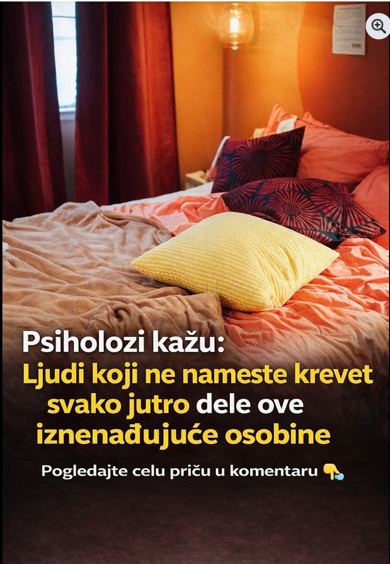 Mentalne osobine osoba koje ne pospremaju krevet