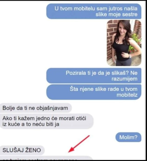 PRONAŠLA SAM U MUŽEVOM MOBITELU SLIKE SVOJE SESTRE: Vrisnula sam i počela da plačem, a ONDA MI JE ON OVO NAPISAO, RECITE MI DA SANJAM!