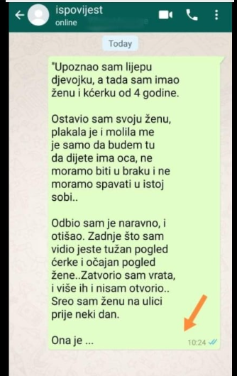 “Upoznao sam lijepu djevojku”