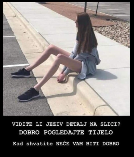 VIDITE LI JEDAN DETALJ NA SLICI? DOBRO POGLEDAJTE NJENO TIJELO: Kad Shvatite Neće Vam Biti Dobro