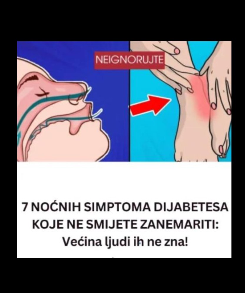 7 noćnih simptoma dijabetesa koje ne smijete ignorisati