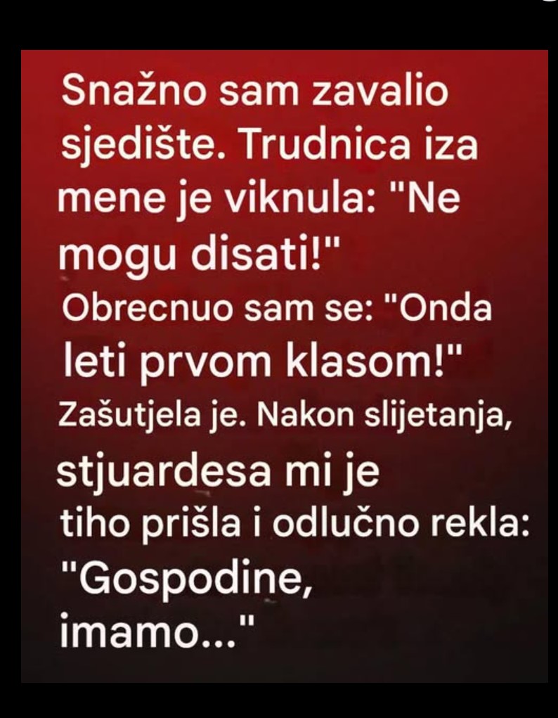 Jedan mali potez u avionu naučio me je velikoj lekciji o empatiji