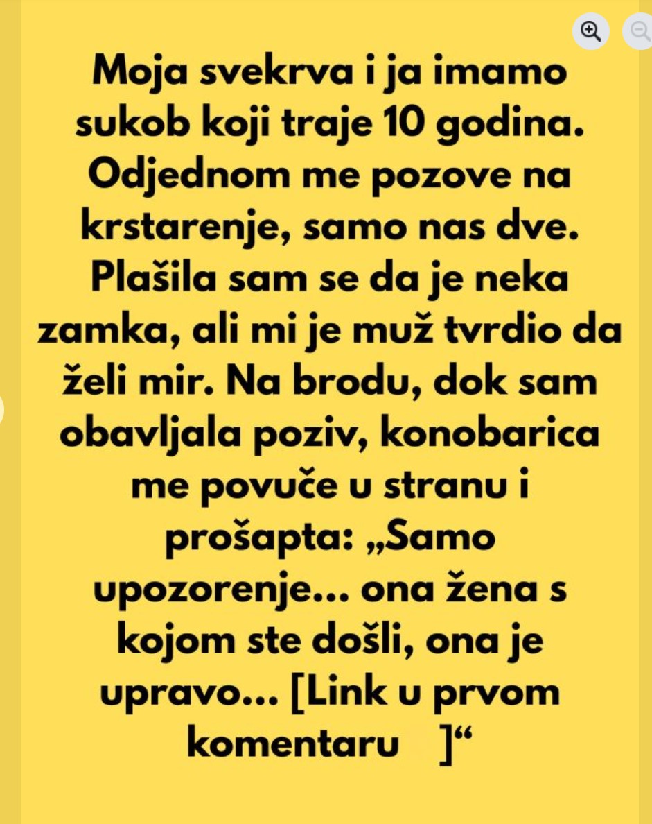 Deset godina tišine između snaje i svekrve: Kako je jedna iskrena rečenica promijenila sve