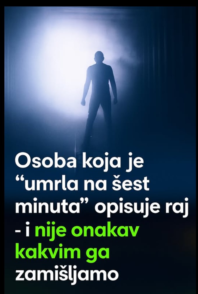 Iskustvo bliske smrti: Šest minuta između života i tame