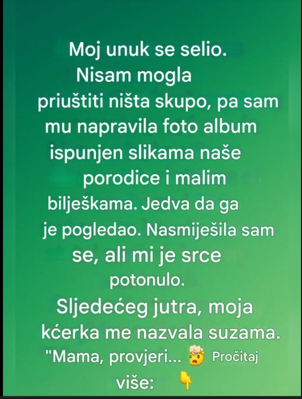 Poklon koji je nosio srce