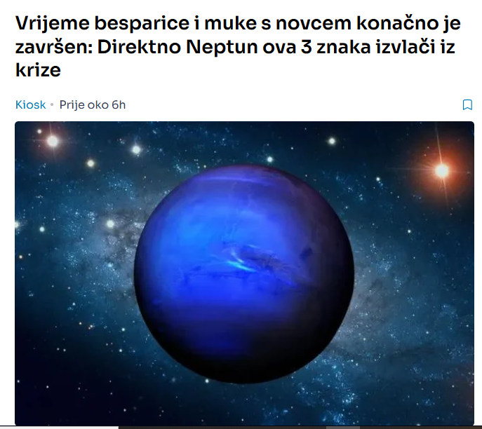 Vrijeme besparice i muke s novcem konačno je završen: Direktno Neptun ova 3 znaka izvlači iz krize