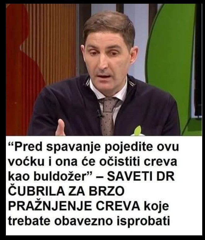Kako prirodno očistiti creva pre spavanja: saveti dr Čubrila